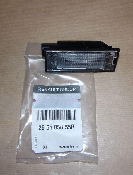 VEILLEUSE DE PLAQUE.RENAULT MEGANE IV 265105055R.