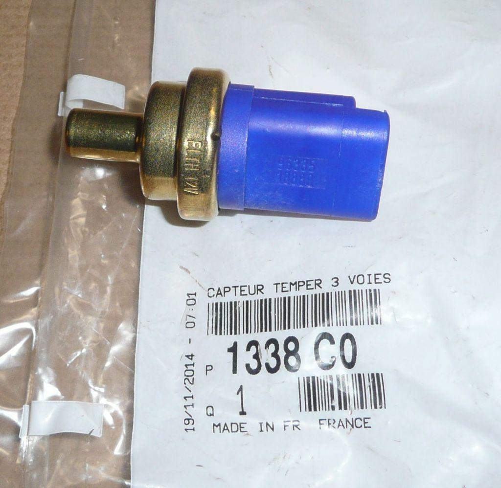 CAPTEUR DE TEMPERATURE D'EAU PEUGEOT 206,306.