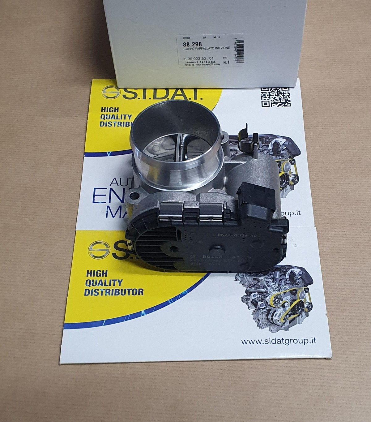 CORPS DE PAPILLON CITROEN JUMPER III 2.2HDI 9675516380.