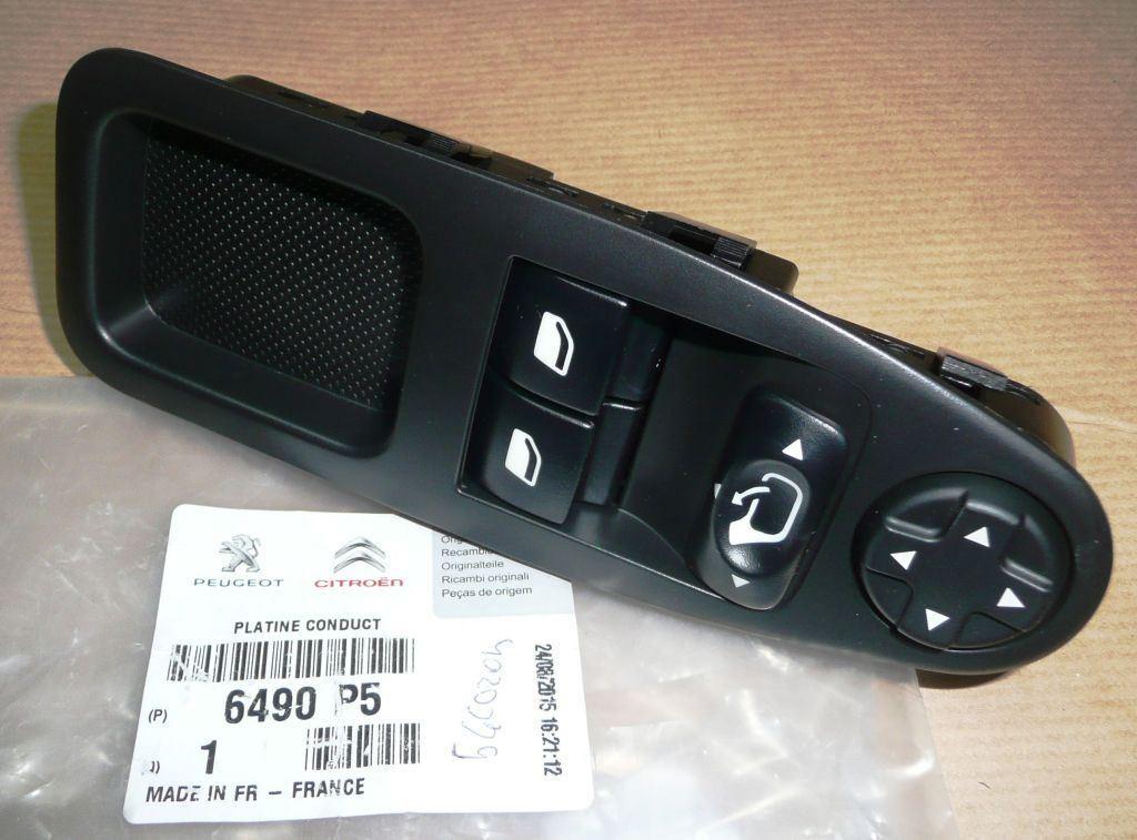 BOUTON LEVE.VITRE PEUGEOT EXPERT III 6490.P5 6490P5.