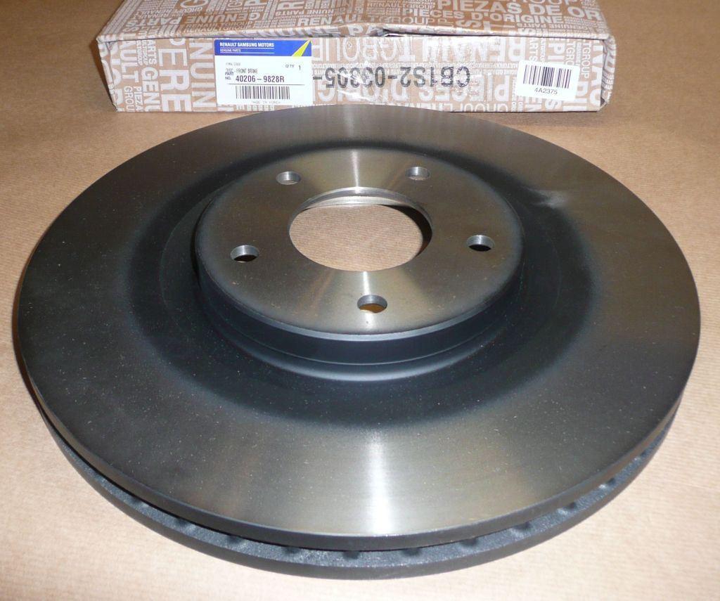 DISQUE DE FREIN.RENAULT KOLEOS 08> AVANT 402069828R.