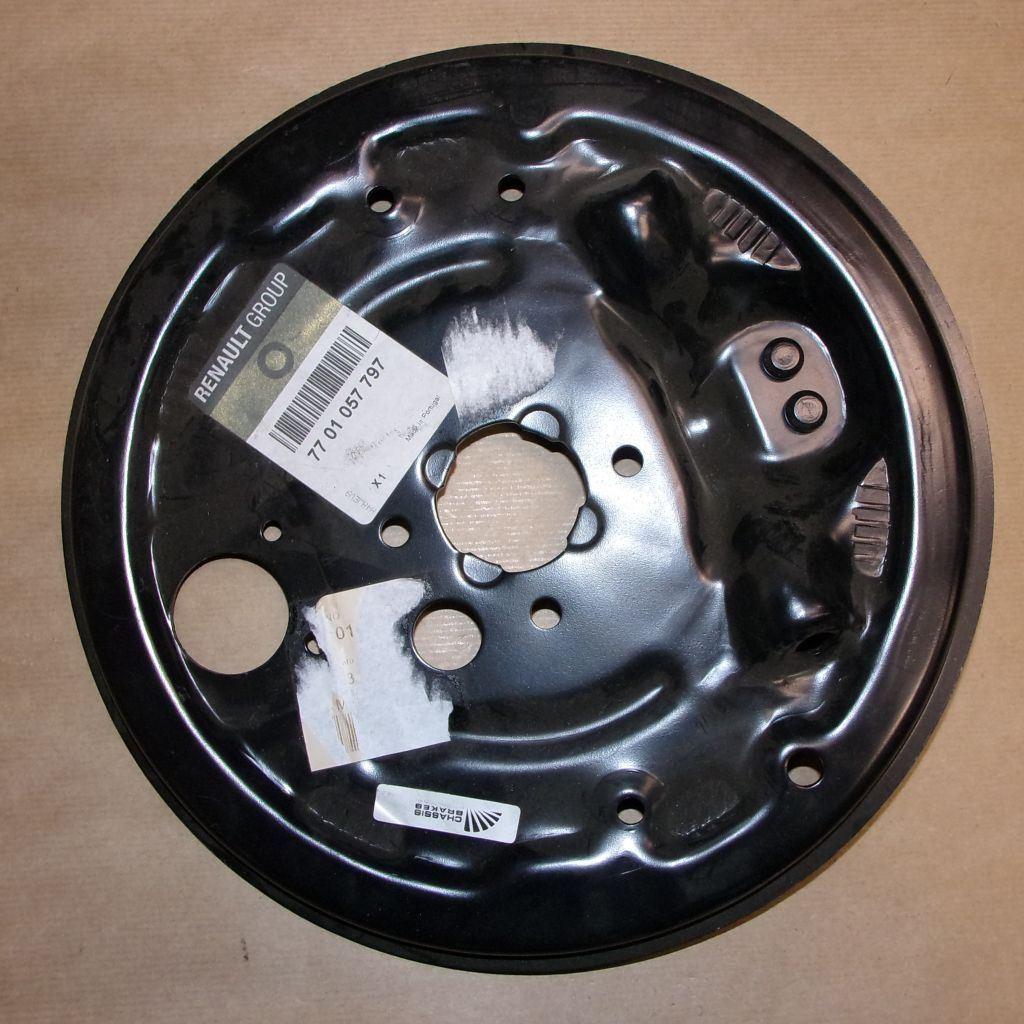 TAMBOUR DU FREIN.RENAULT KANGOO DROIT 7701057797.