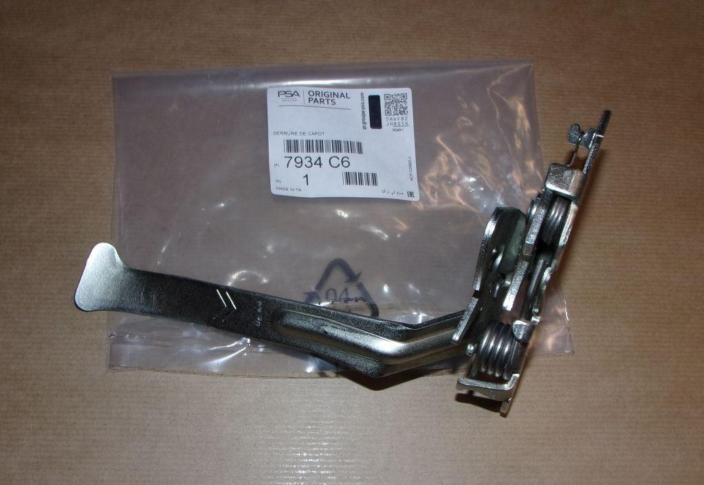 SERRURE DE CAPOT CITROEN C4 7934.C6 7934C6.