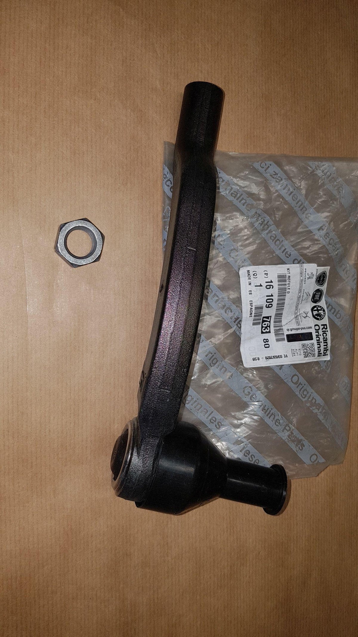 ROTULE DE DIRECTION CITROEN JUMPER,PEUGEOT BOXER 06> 1610976380.