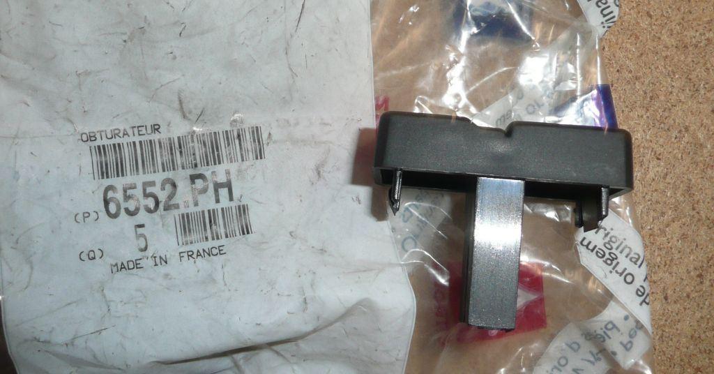 BOUTON DE LUMIERE.CITROEN BERLINGO II 6552.PH 6552PH.