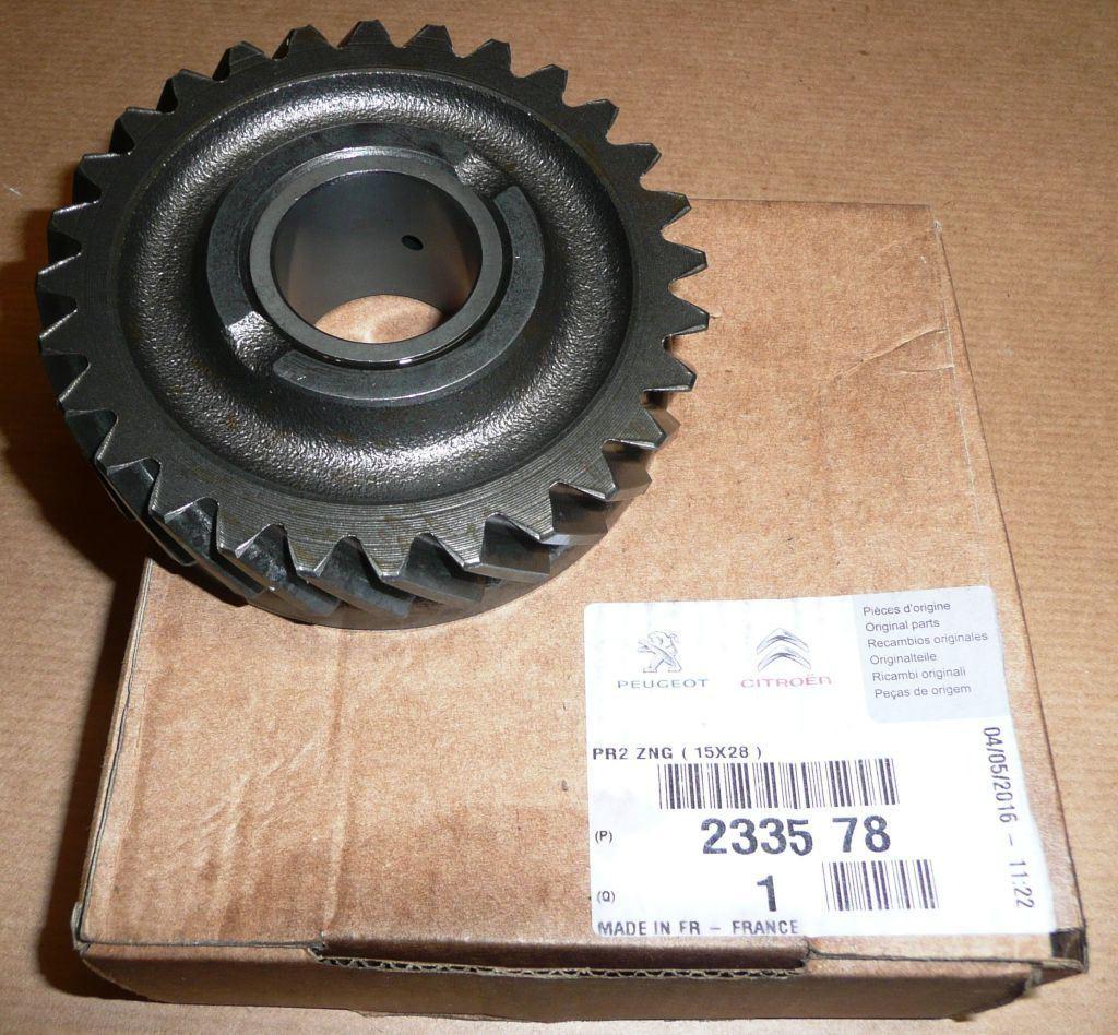 ROUE DENTÉE 2 VITESSE CITROEN C2,C3,P206 28DEN 2335.78 233578.