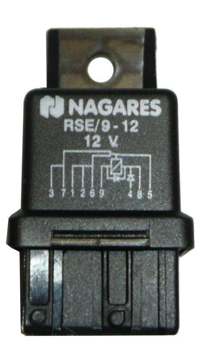Relais électrique — 9 broches, 30/10 A — MAH MR 123 — vue 3