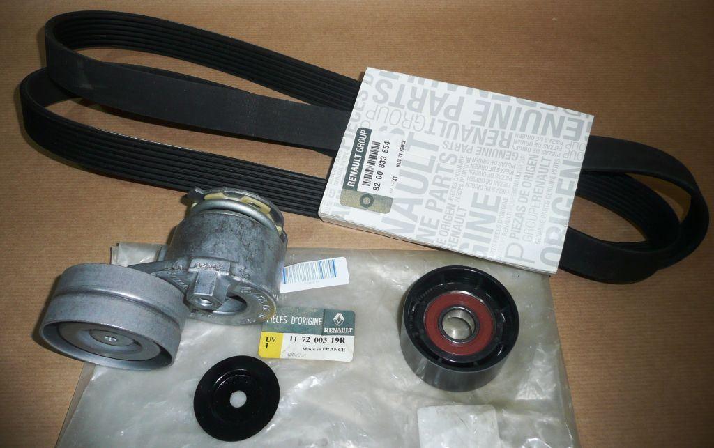 KIT DE COURROIE D'ACCESSOIRE.RENAULT ESPACE IV 117200319R.
