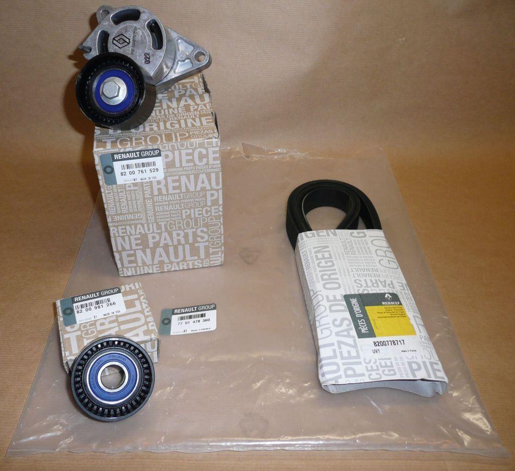 KIT DE COURROIE D'ACCESSOIRE.RENAULT TRAFIC II 7701478360.