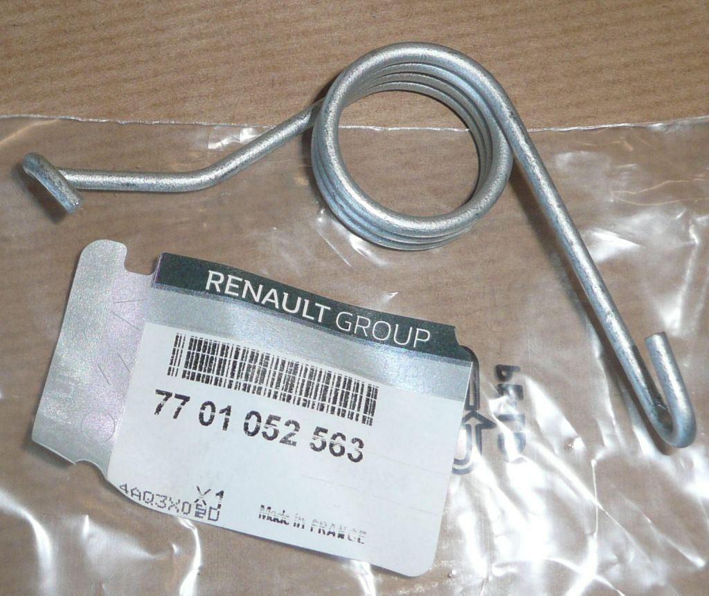 RESSORT DE SERRAGE RENAULT TRAFIC II ARRIERE DACIA 7701052563.