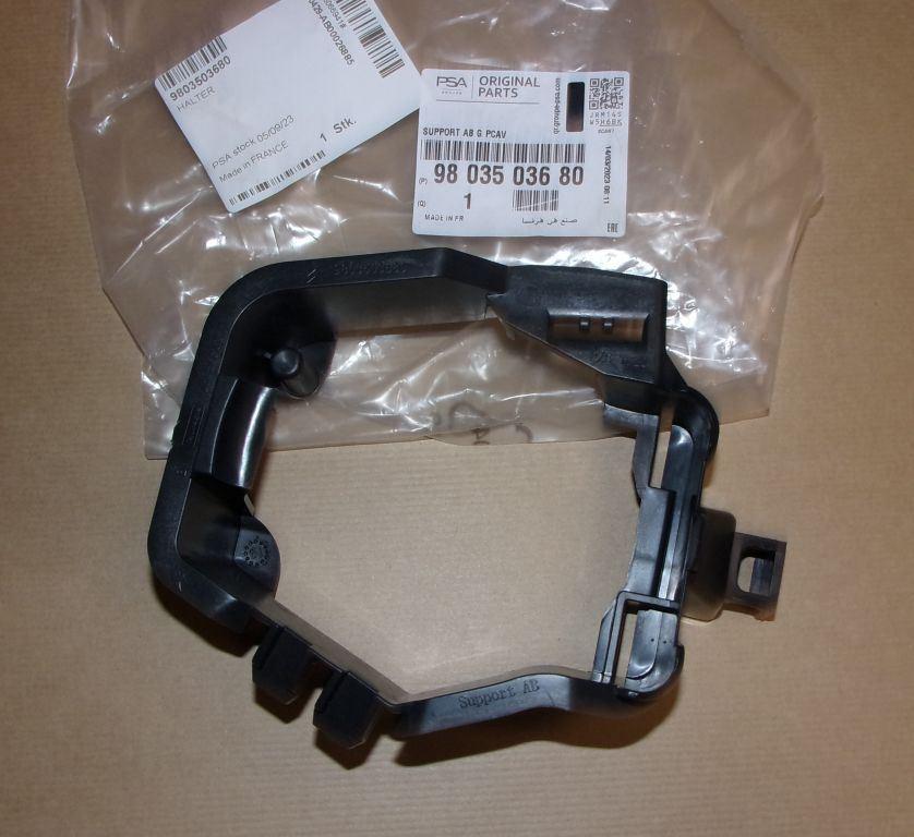 SUPPORT DE PARE-CHOCS CITROEN C3 III GAUCHE 9803503680.