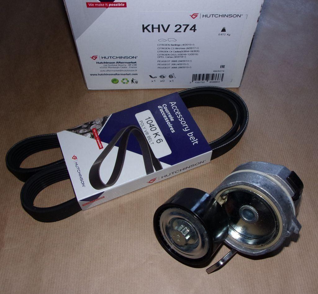KIT DE COURROIE D'ACCESSOIRE.CITROEN C4,DS3 PEUGEOT 1623068880.