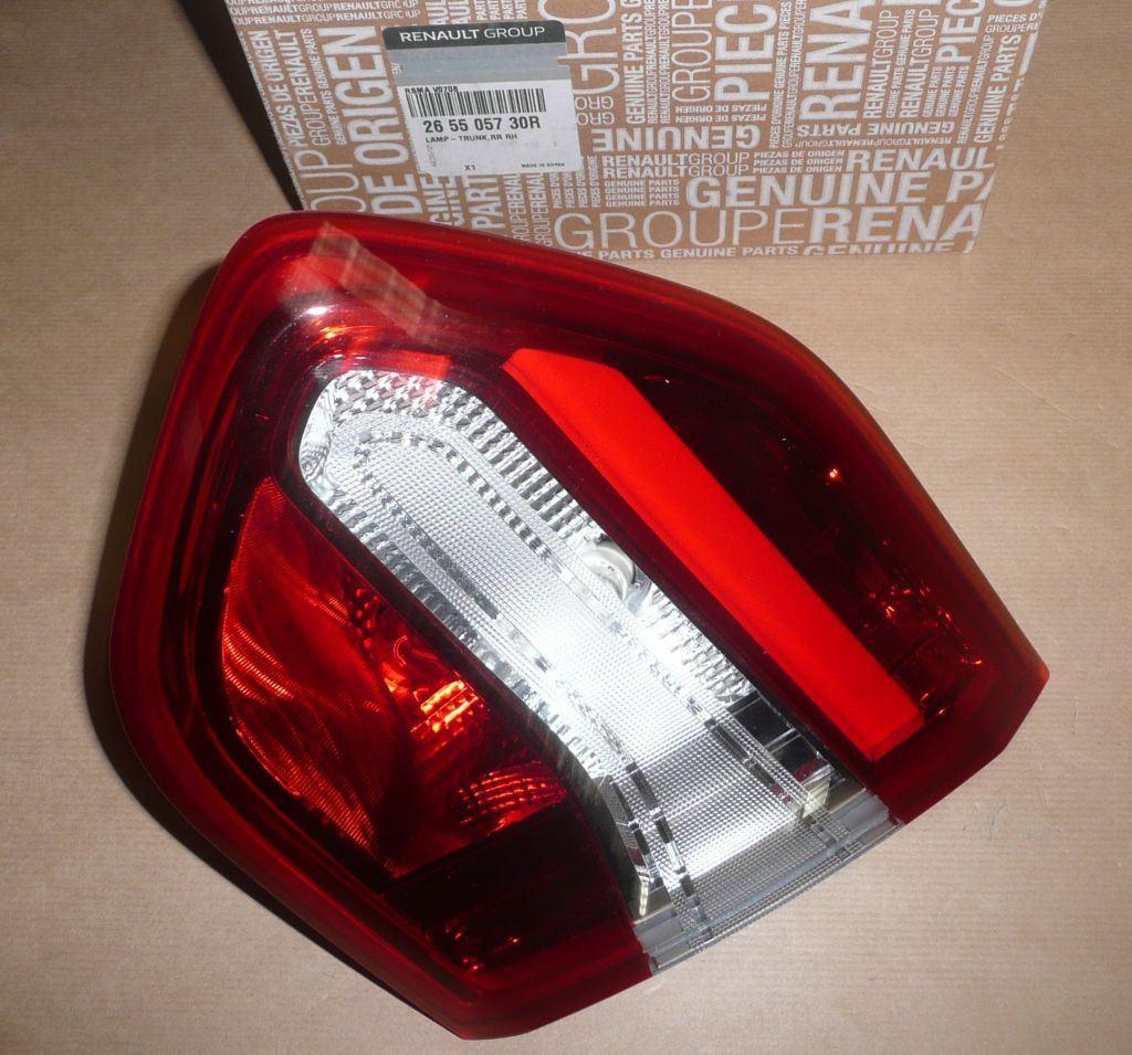 FEU ARRIERE RENAULT FLUENCE DROITE 265505730R.