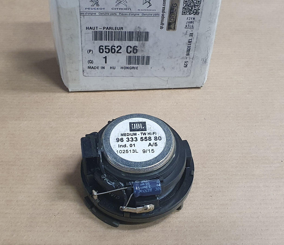ENCEINTE PEUGEOT 307 II 6562.C6 6562C6.