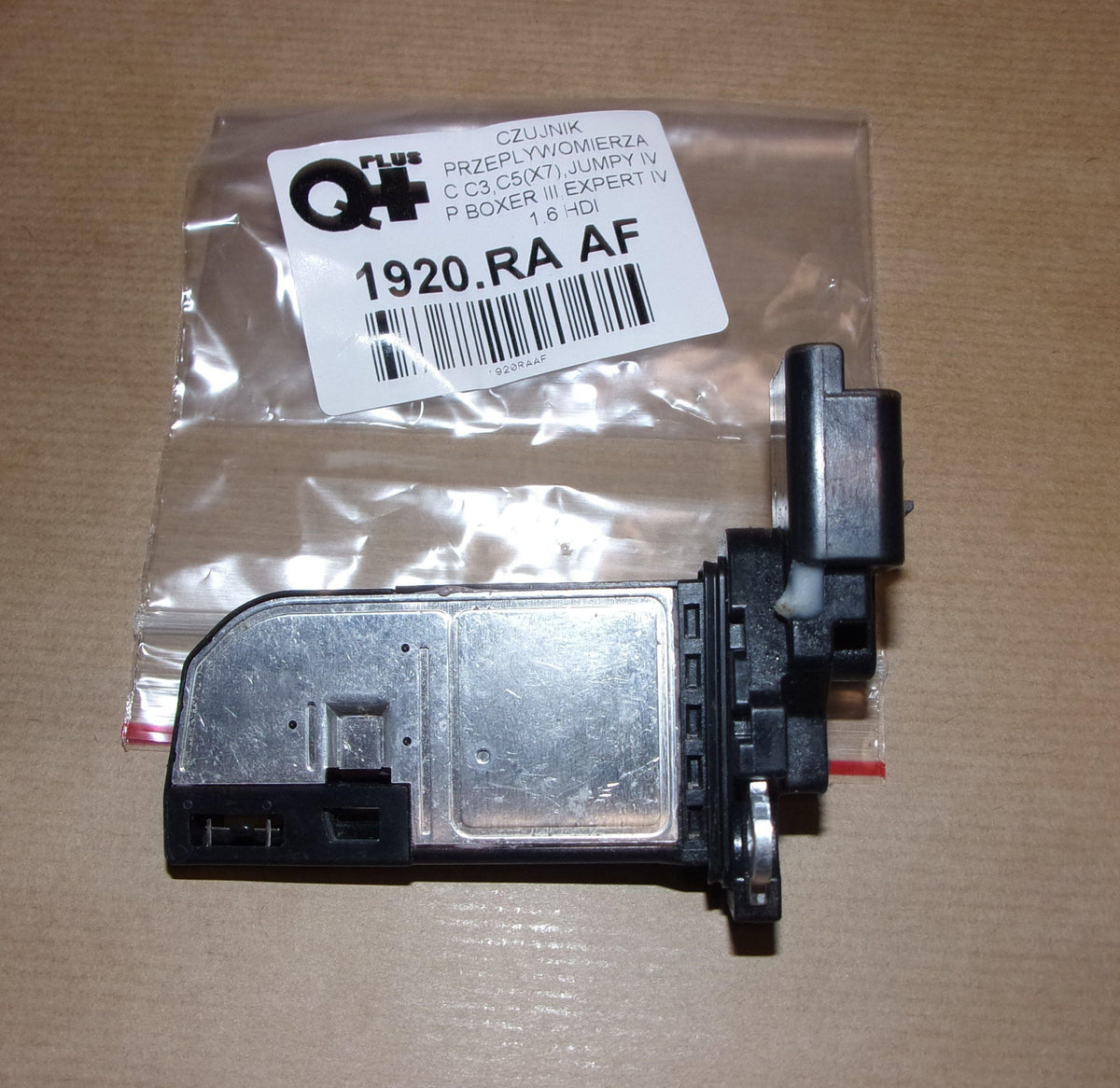 DÉBIMETRE D'AIR CITROEN C3,P208 1.6HDI 1920.RA 1920RA.