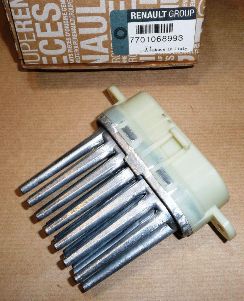 RÉSISTANCE A LA SOUFFLERIE RENAULT KANGO II,MA 7701068993.