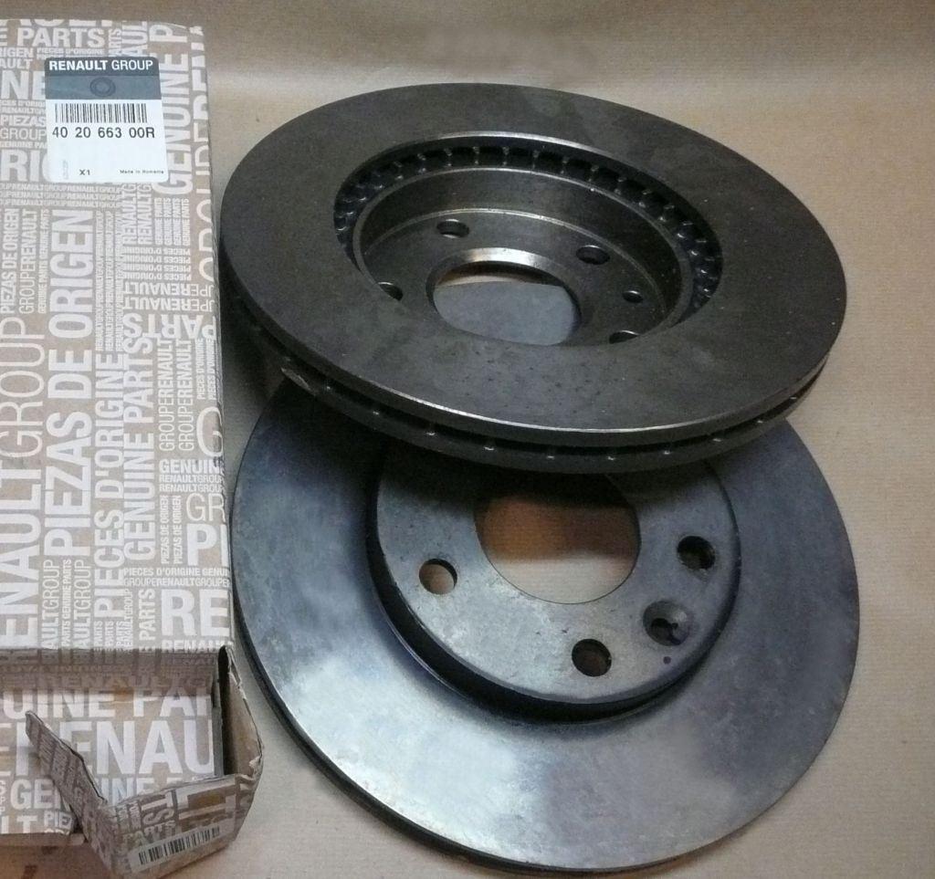 DISQUE DE FREIN.COMPLET.DACIA DUSTER AVANT 402066300R.