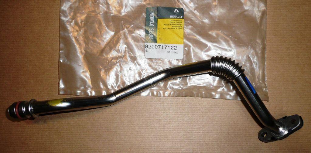 DURITES TURBO LUBRIFICATION RENAULT CLIO III 1 8200717122.