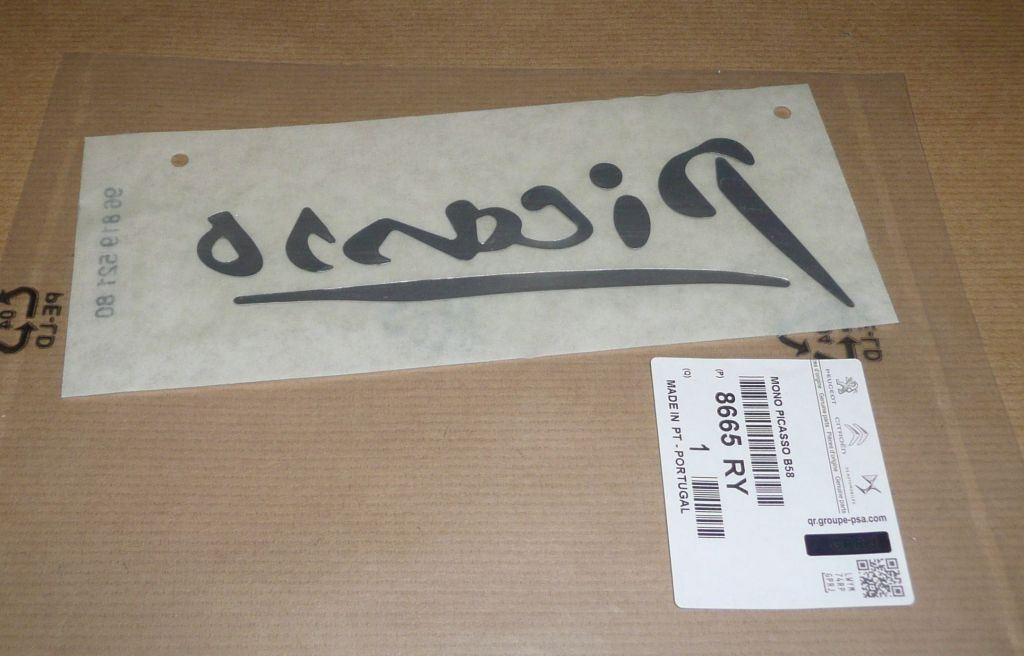 L'EMBLEME CITROEN PICASSO 8665.RY 8665RY.