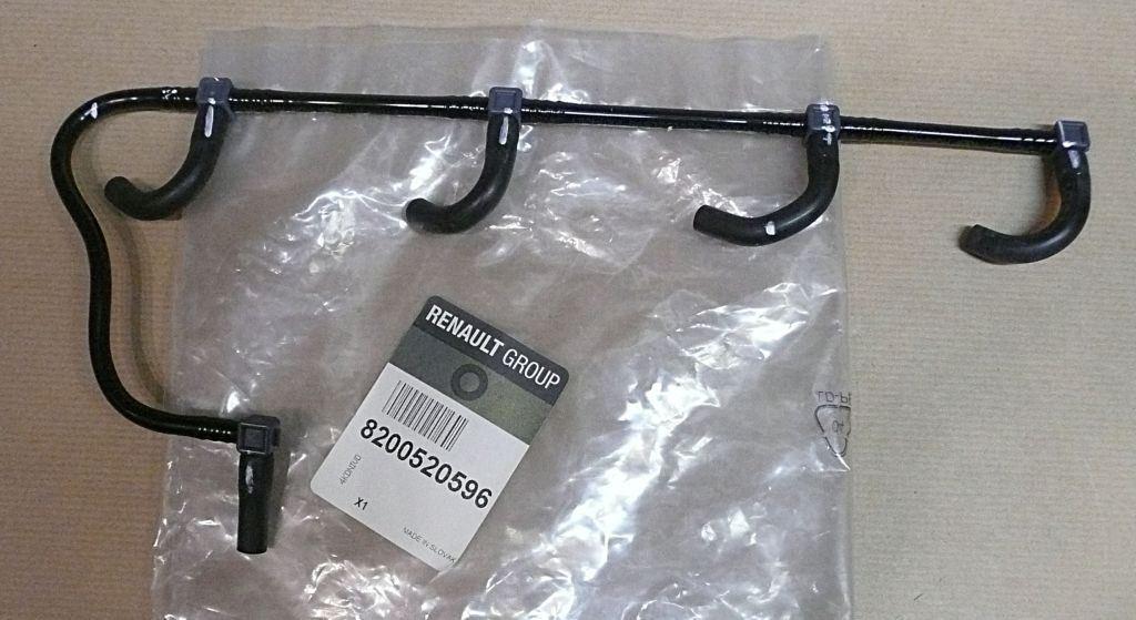 TUYAU DE RETOUR D'INJECTION.RENAULT KANGOO 2 1 8200520596.