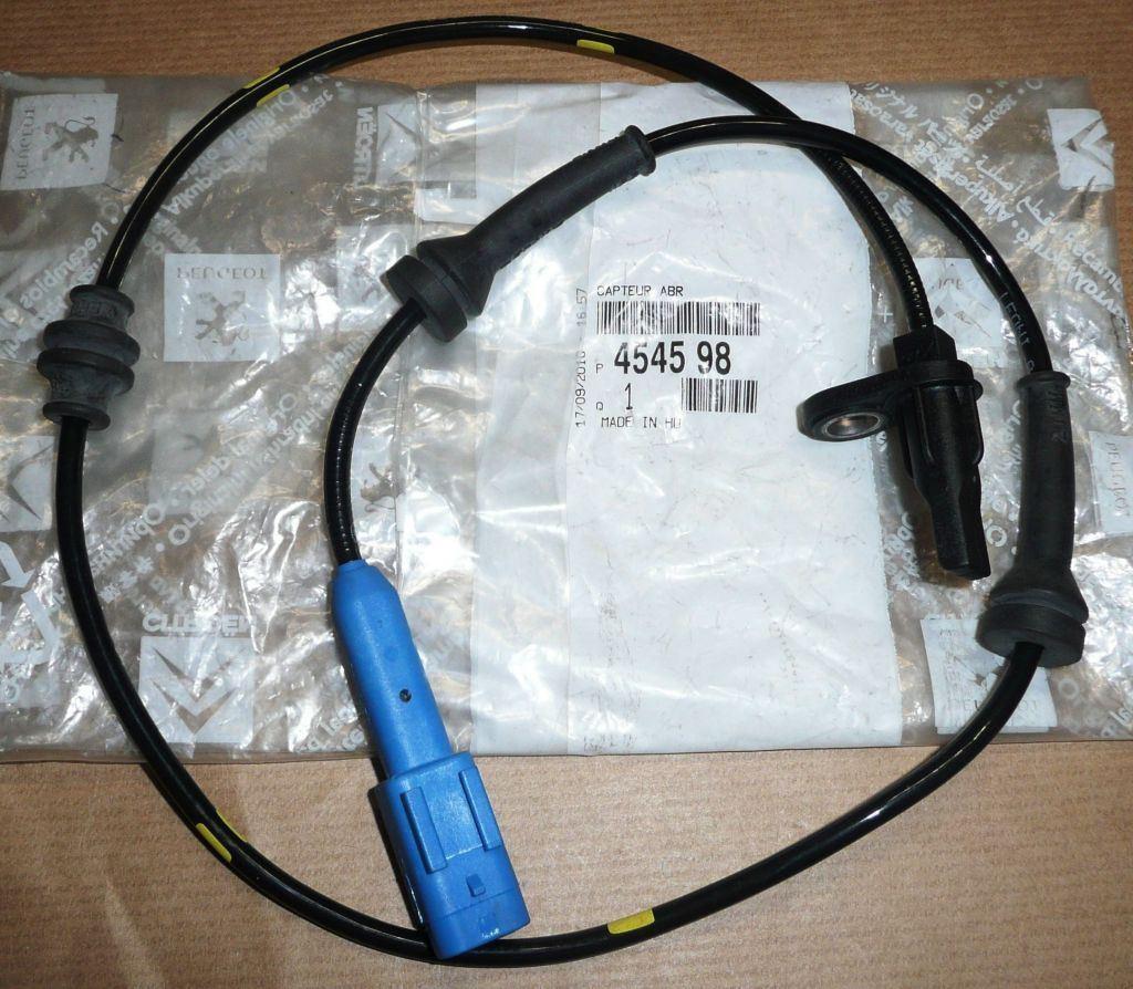 CAPTEUR ABS CITROEN C2,C3 PEUGEOT 1007 ARRIERE 4545.98 454598.
