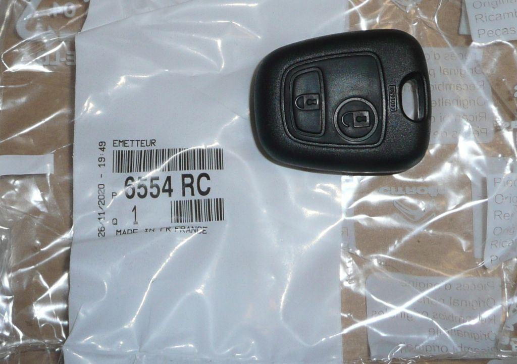 CLÉ PEUGEOT 307 6554.RC 6554RC.
