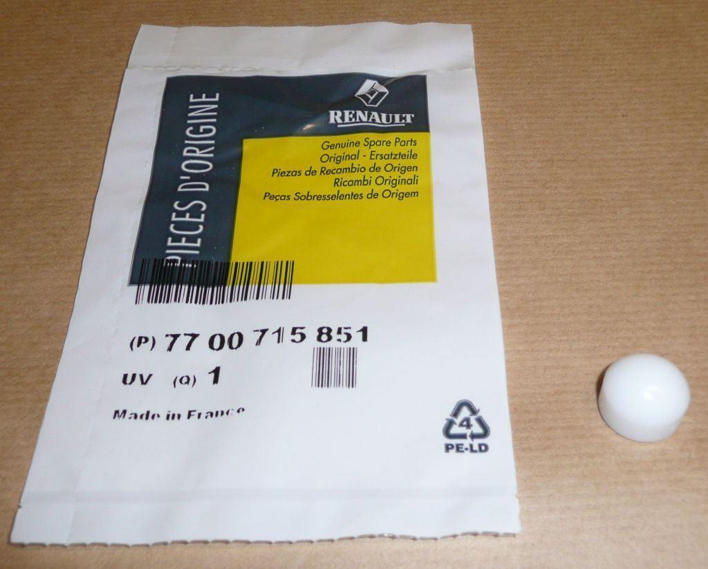 EMBRAYAGE DE RONDELLE EN CAOUTCHOUC RENAULT S5 7700715851.