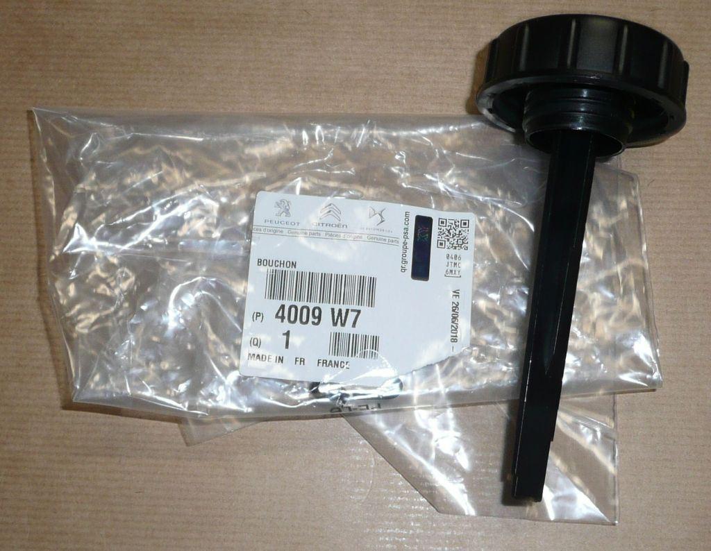 BOUCHON DE RESERVOIR DE POMPE DE DIRECIO 4009.W7 4009W7.