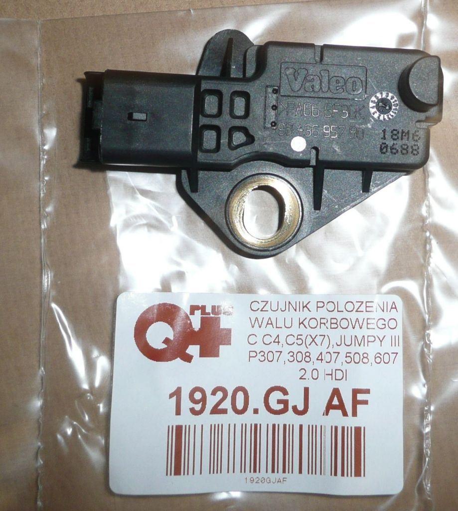 CAPTEUR DE POSITON DU VILLEBREQUIN.CITROEN C4, 9643695780.