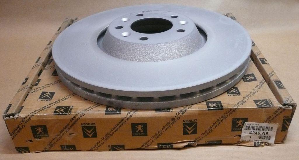 DISQUE DE FREIN.CITROEN C6 PEUGEOT 407,607 AVANT 330 4249.A9 4249A9.