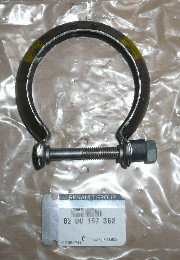 COLLIER DU TUYAU D'ÉCHAPPEMENT RENAULT TRAFIC 8200157362.