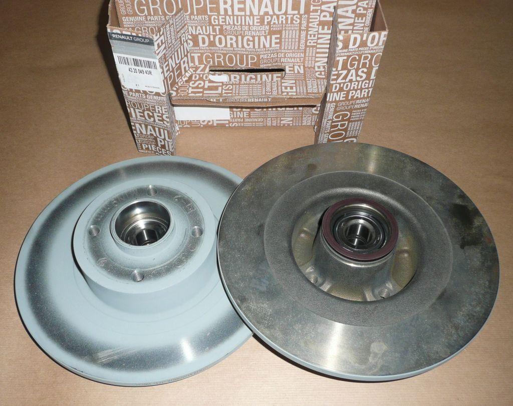 DISQUE DE FREIN.COMPLET.RENAULT MEGANE II BREA 432004943R.