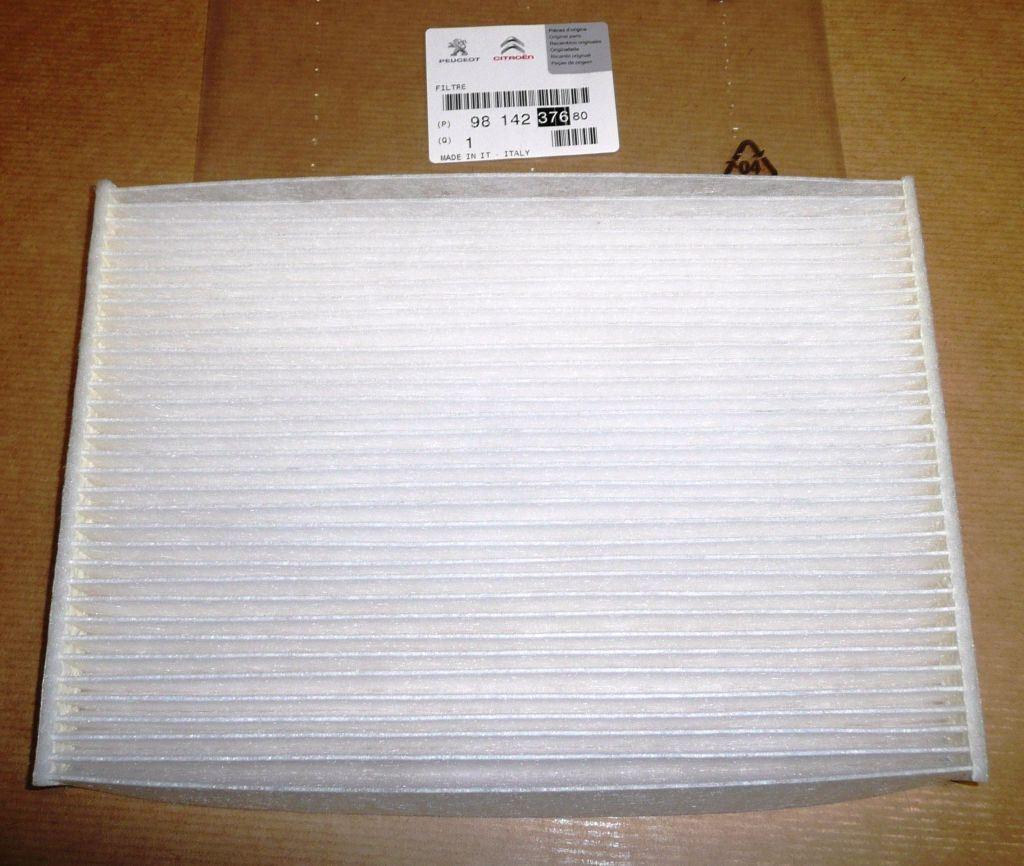 FILTRE D'HABITACLE CITROEN CITROEN-ELYSEE,PEUGEOT 301 9814237680.