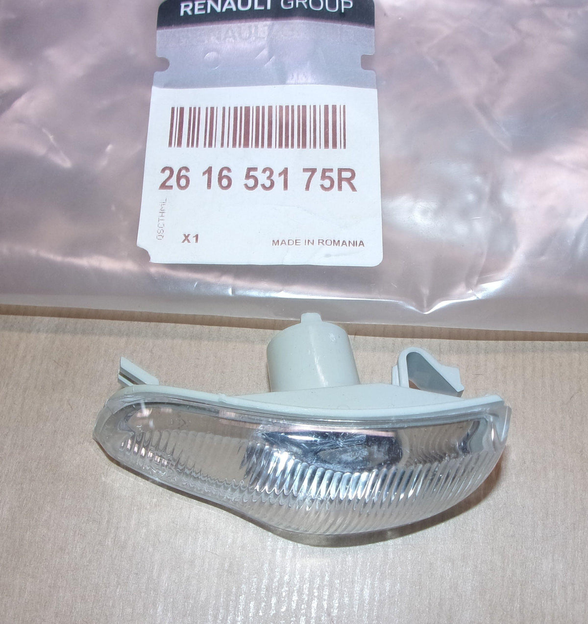 FEU DE CLIGNOTANT DACIA LOGAN II GAUCHE 261653175R.