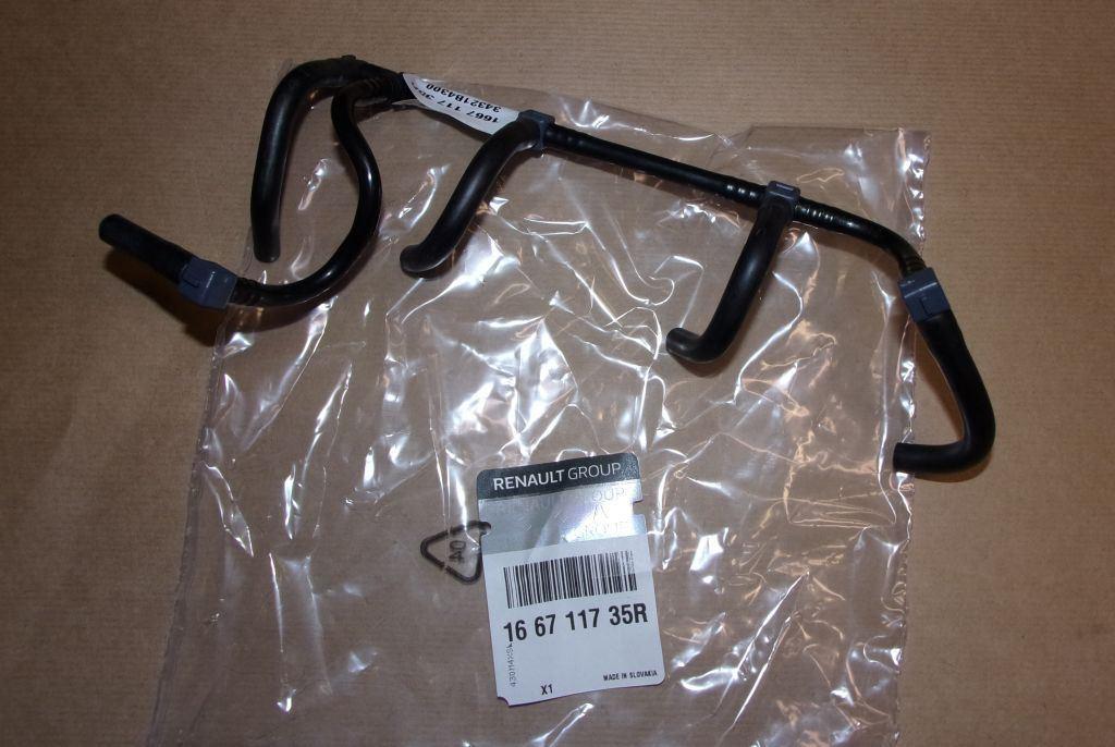 TUYAU DE RETOUR D'INJECTION.RENAULT CLIO III 1 166711735R.