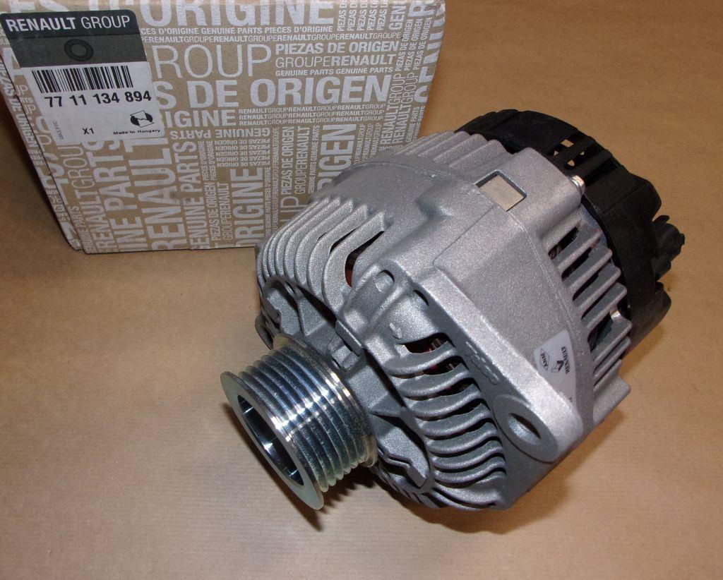 ALTERNATEUR RENAULT FLUENCE,MASTER II 1.9DCI 7711134894.