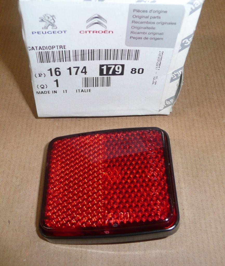 RÉFLECTEUR DE PARE-CHOC ARRIERE CITROEN JUMPER 1617417980.
