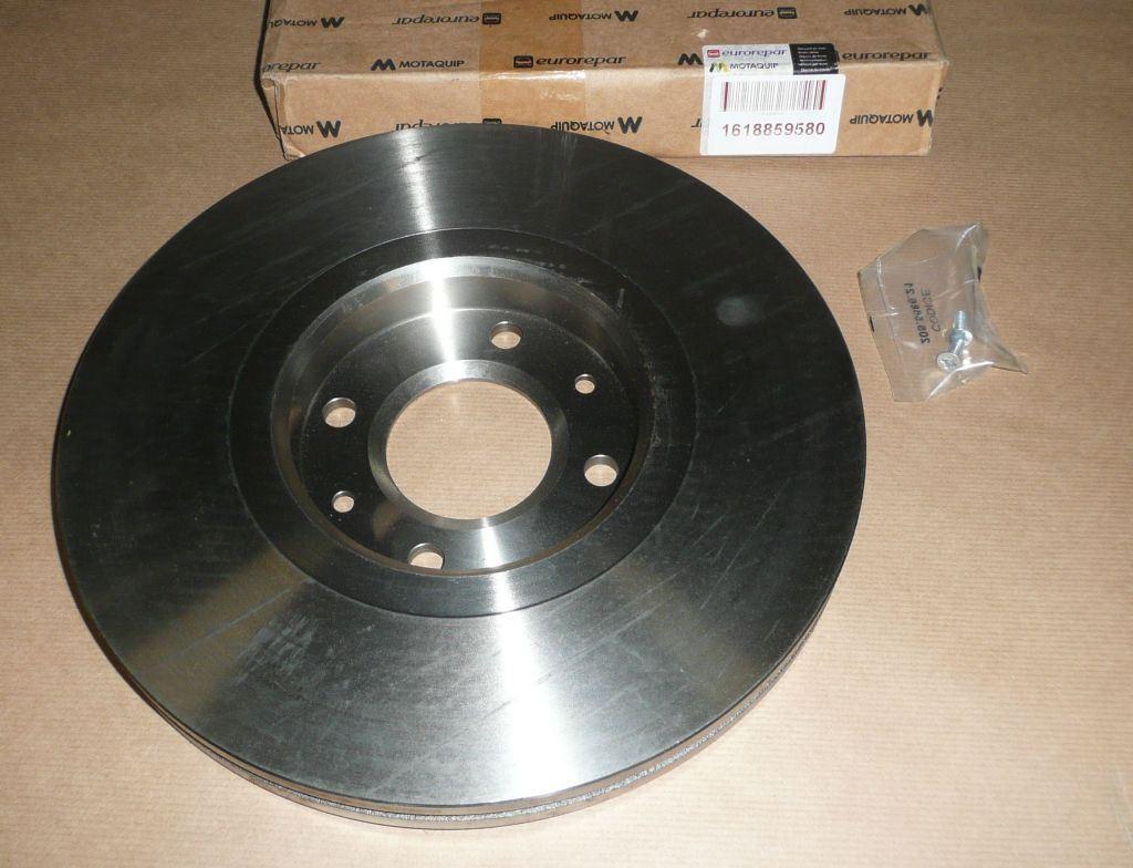 DISQUE DE FREIN.CITROEN C4,P207,307 AVANT 1618859580.