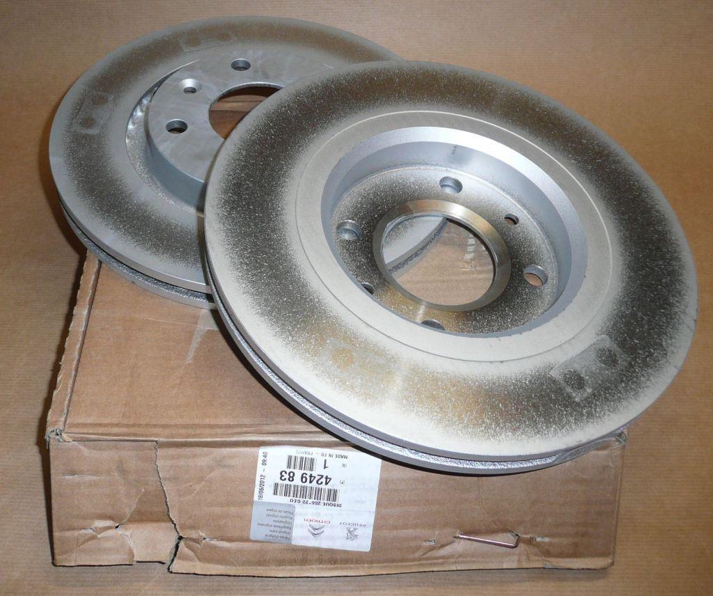 DISQUE DE FREIN.COMPLET.CITROEN C2,C3,PEUGEOT 207 AV 4249.83 424983.