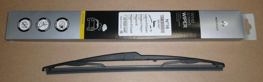 BALAIS D'ESSUIE GLACE ARRIERE RENAULT KANGOO I 287906144R.