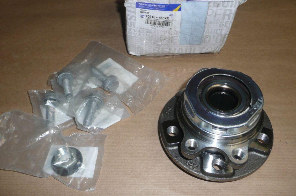 ROULEMENT DE ROUE AVANT RENAULT LATITUDE,LAGUN 402104687R.