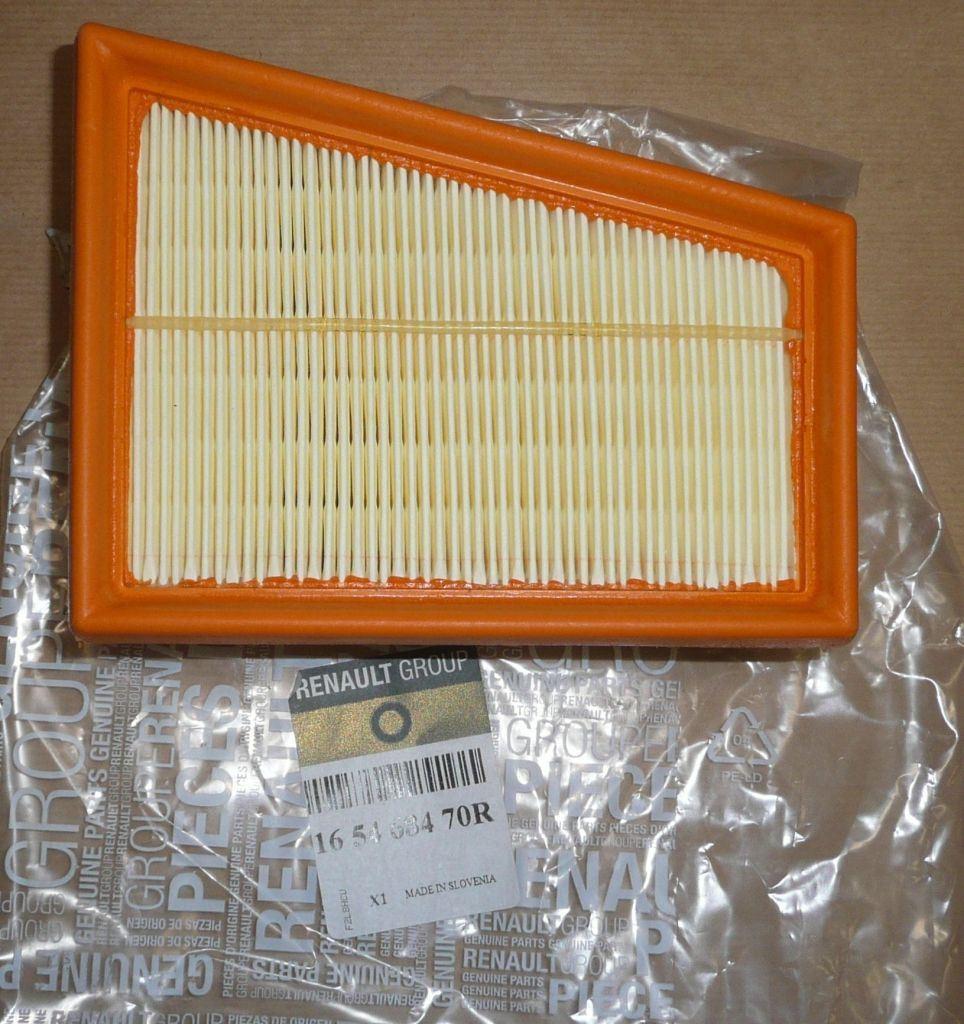 FILTRE A AIR.RENAULT CLIO II,TRAFIC II 1.6 16V 165468470R.