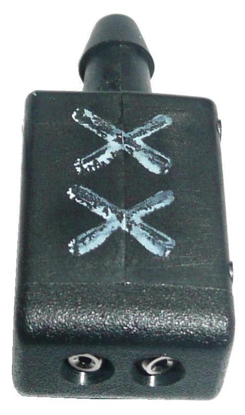 EMBOUT DU SYSTEME DE LAVE.GLACE RENAULT MEGANE 8200082347.