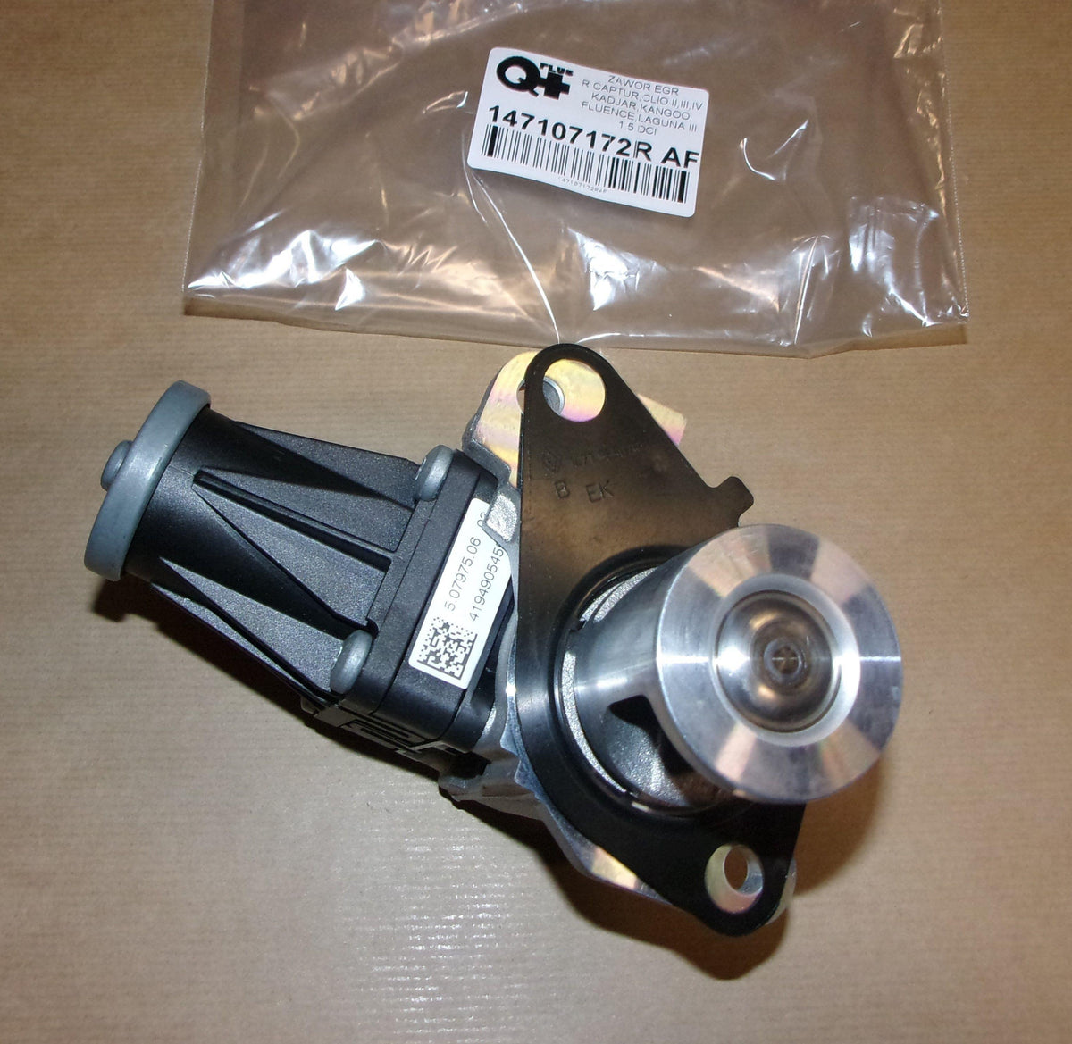 VANNE EGR RENAULT CLIO II,III,IV 1.5DCI 147107172R.
