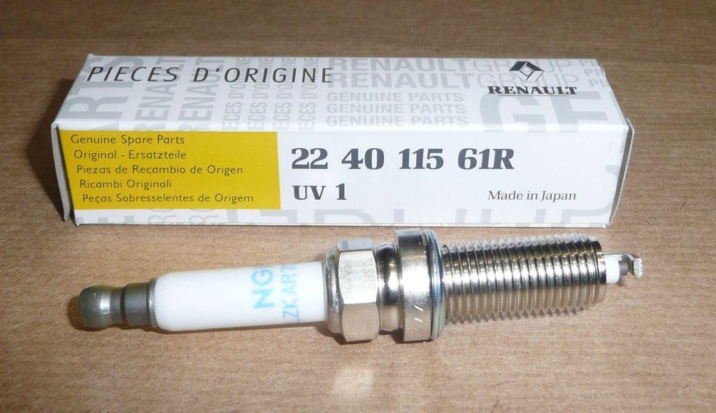 BOUGIE D'ALLUMAGE.DACIA DUSTER 1.6 16V 224011561R.