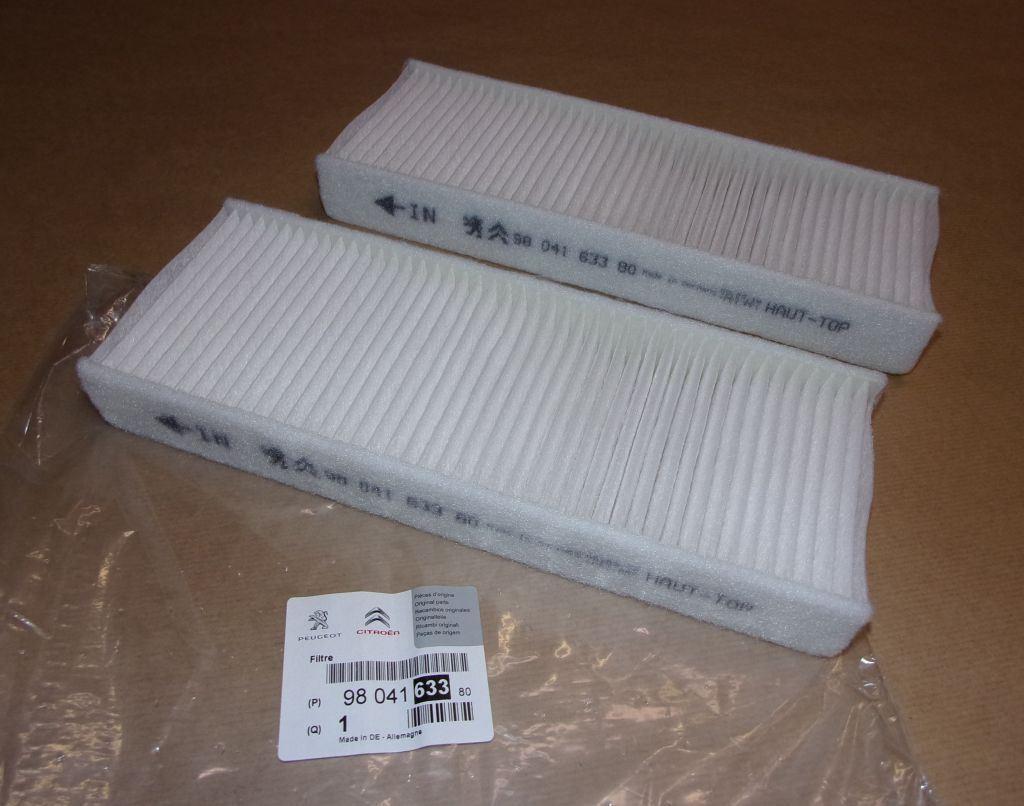 FILTRE D'HABITACLE PEUGEOT 308 II,508 II 9804163380.