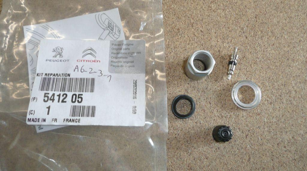 KIT.VALVE ROUE CITROEN C5 III 5412.05 541205.