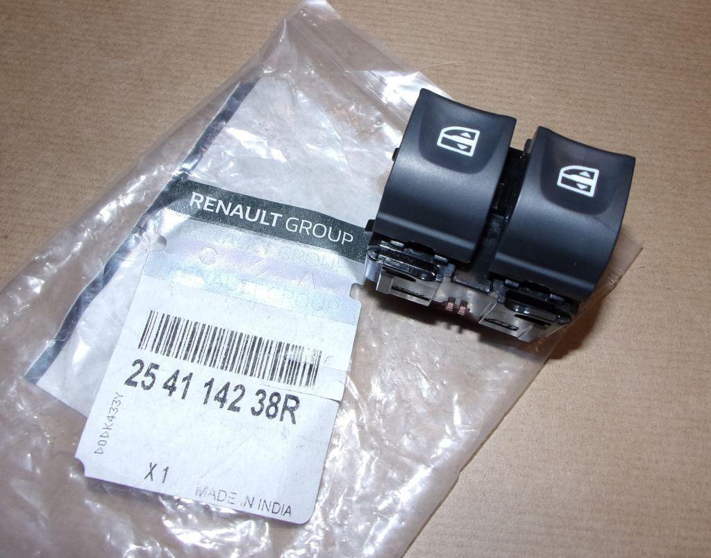 BOUTON LEVE-VITRE DACIA DUSTER 254114238R.