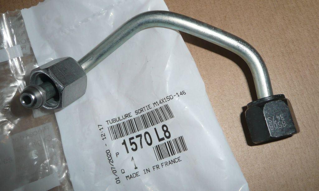 TUYAU D'INJECTION CITROEN C5(X7),PEUGEOT 407 2.2HDI 1570.L8 1570L8.