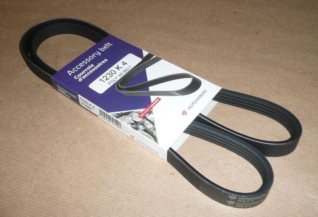 COURROIE TRAPÉZOIDALE.4PK1230 1.7,1.8,1. 91541178.